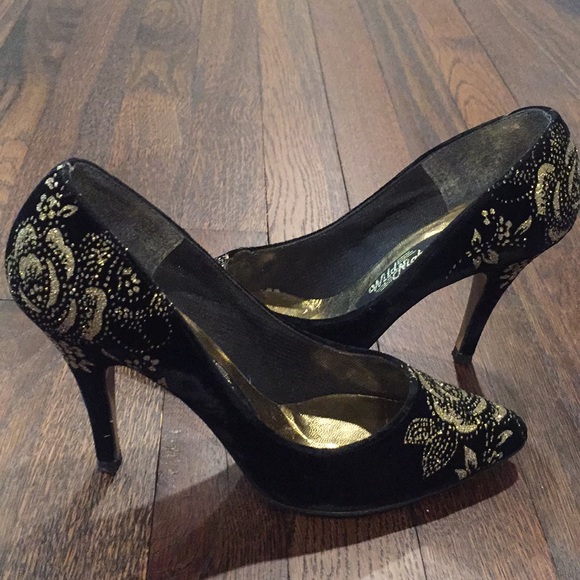 wild nights Shoes - Wild nights velvet shoes